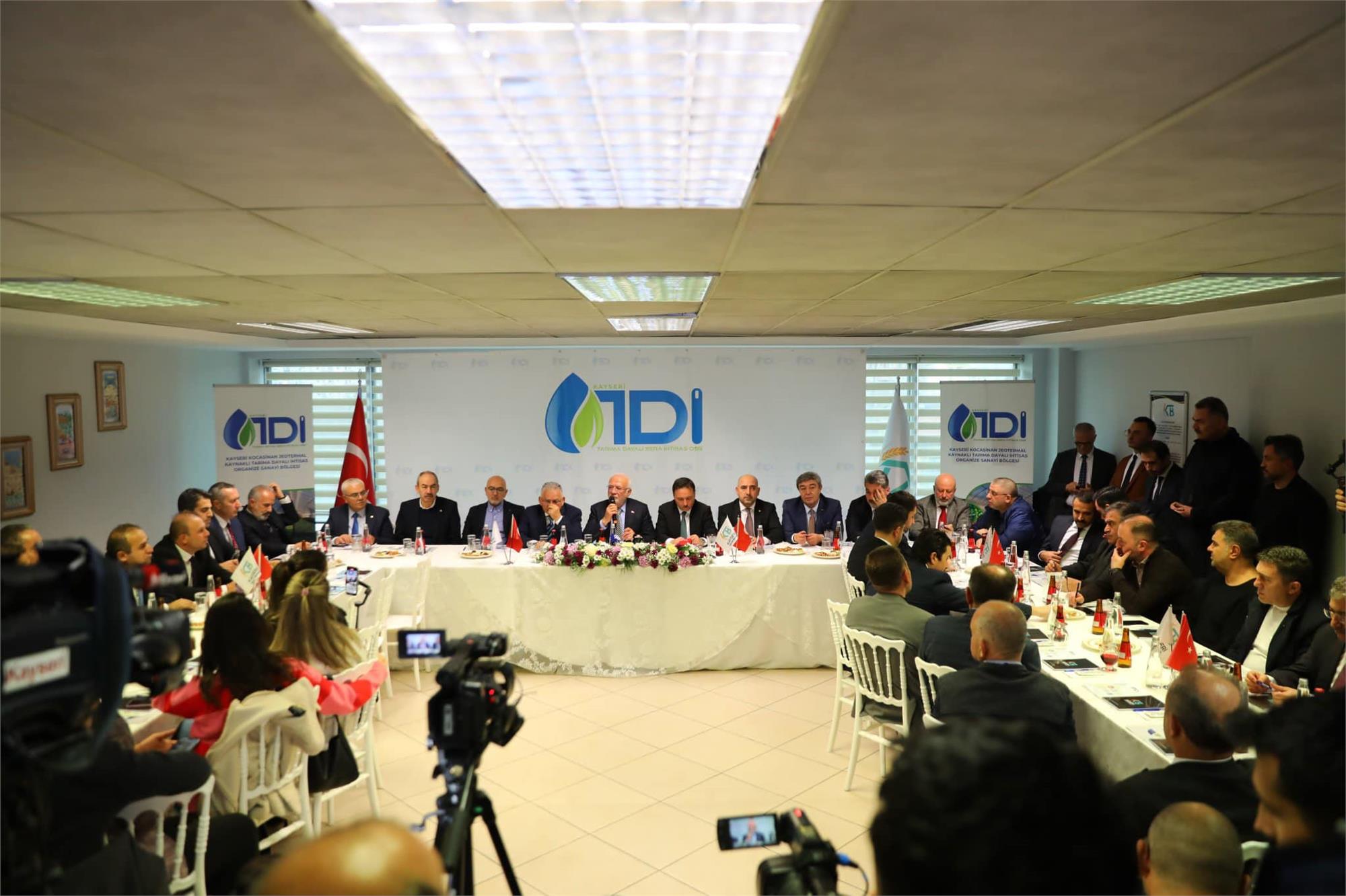 Kayseri TDİOTB’de Bilgilendirme Toplantısı ve Saha İncelemesi Gerçekleştirildi