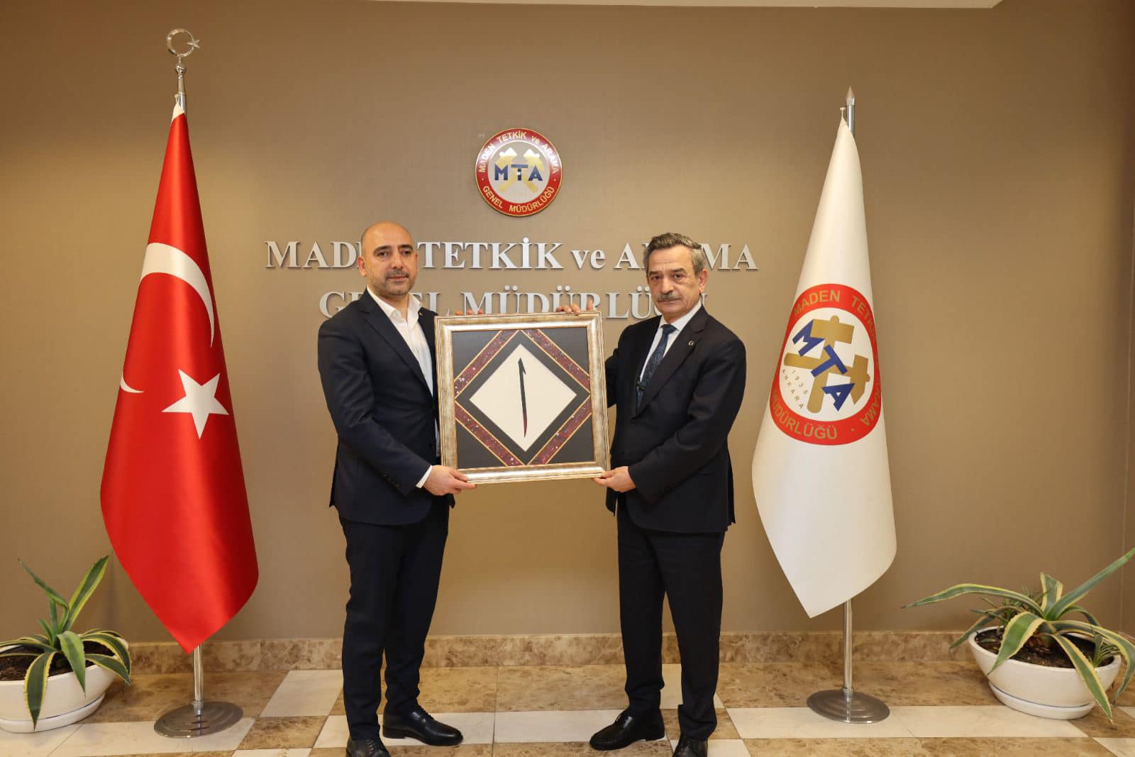 TDİOTB Heyetinden MTA Ziyareti