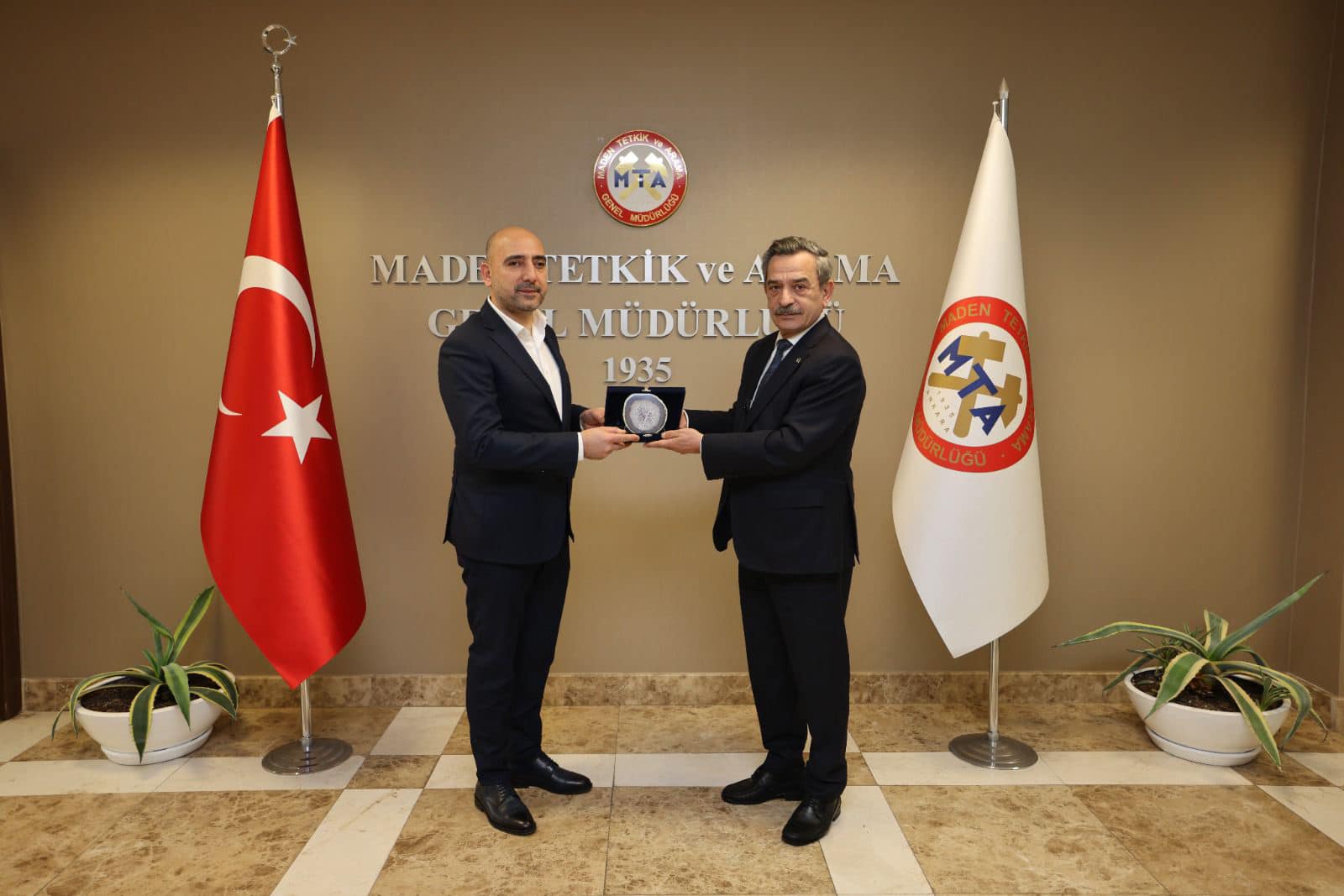 TDİOTB Heyetinden MTA Ziyareti