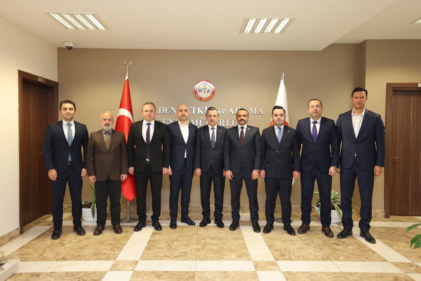 TDİOTB Heyetinden MTA Ziyareti